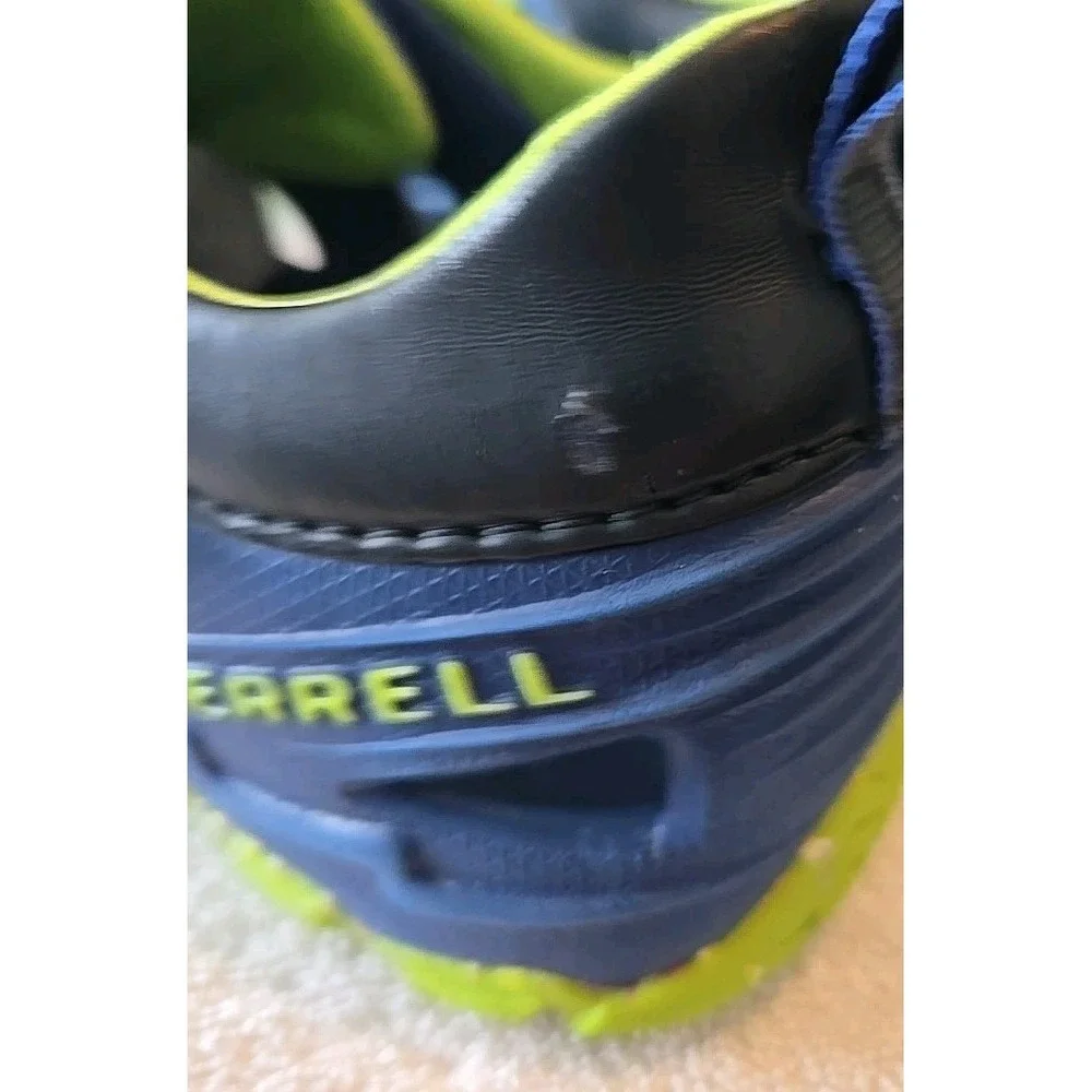 Unisex Youth‎ Merrell Hydro water sneakers shoes Blue/ Green trim SZ 4M